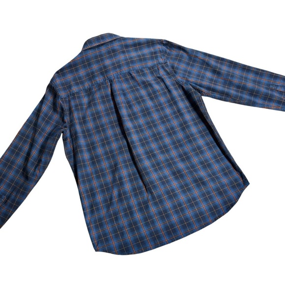 REI Co-op Wallace Men's Blue Plaid Shirt, size Medium - Picture 7 of 9